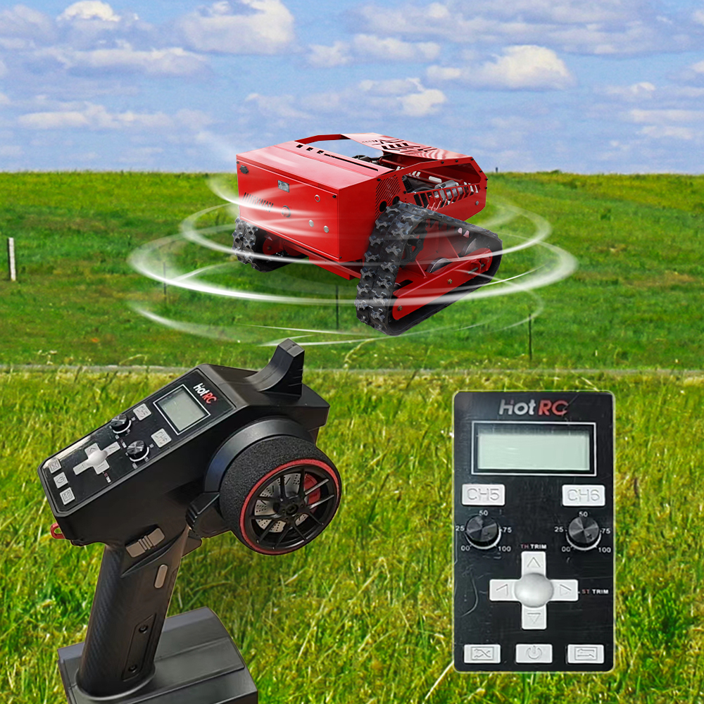 HT-550B Crawler Remote Control Lawn Mower